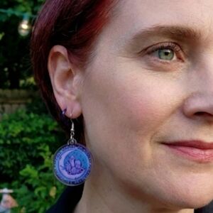 ✨ Unleash your inner magic with these dreamy pastel crystal inspired earrings!